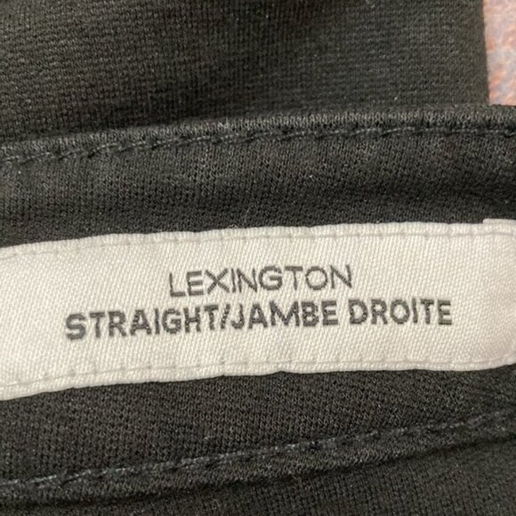 JONES New York Black Lexington Straight Super Soft Trousers sz large - Picture 10 of 11